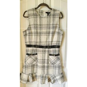 Black and white dress